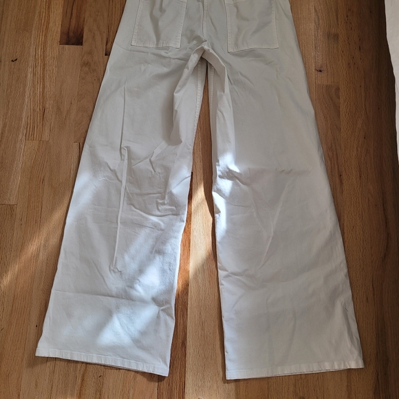 Nili Lotan Megan Wide-Leg Pants in Stone Size 0 NWT - Picture 7 of 9